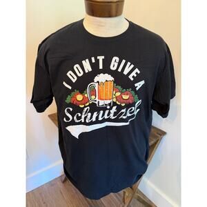 I Don’t Give A Schnitzel Men’s Short Sleeve Size 2XL